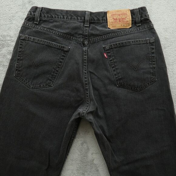 Levi's VTG Jeans Mens Fits 34x30 (Size-36) Gray 505 Regular Straight 100% Cotton - Picture 11 of 15